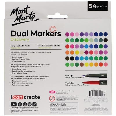 Picture of Mont Marte Dual Markers 54pc