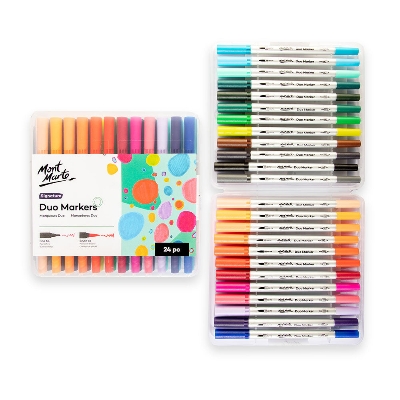 Picture of Mont Marte Duo Markers 24pc in Case