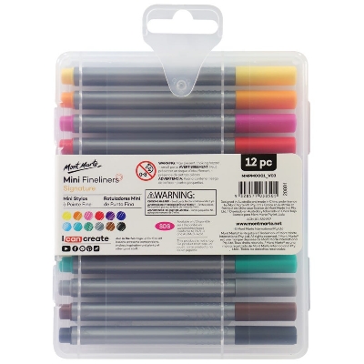 Picture of Mont Marte Mini Fineliners Pen 12pc