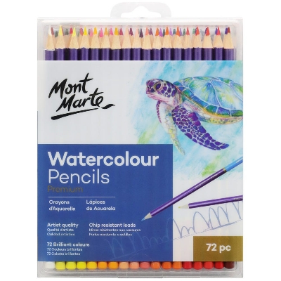 Picture of Mont Marte Premium Watercolour Pencils 72pc