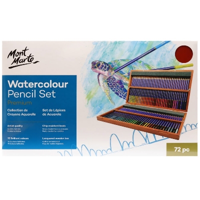 Picture of Mont Marte Premium Watercolour Pencils Box Set 72pc