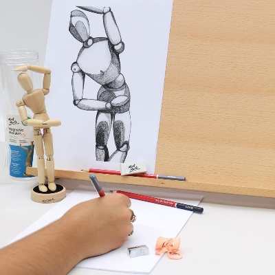 Picture of Mont Marte Magnetic Manikin 20cm