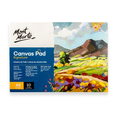 Picture of Mont Marte Canvas Pad 10 Sheet A5