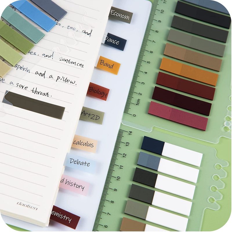 Picture of Morandi European 200 Tabs and Transparent Sticky Notes