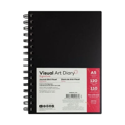 Picture of PAPERTREE Visual Art Diary Signature 110gsm A5 120 Page