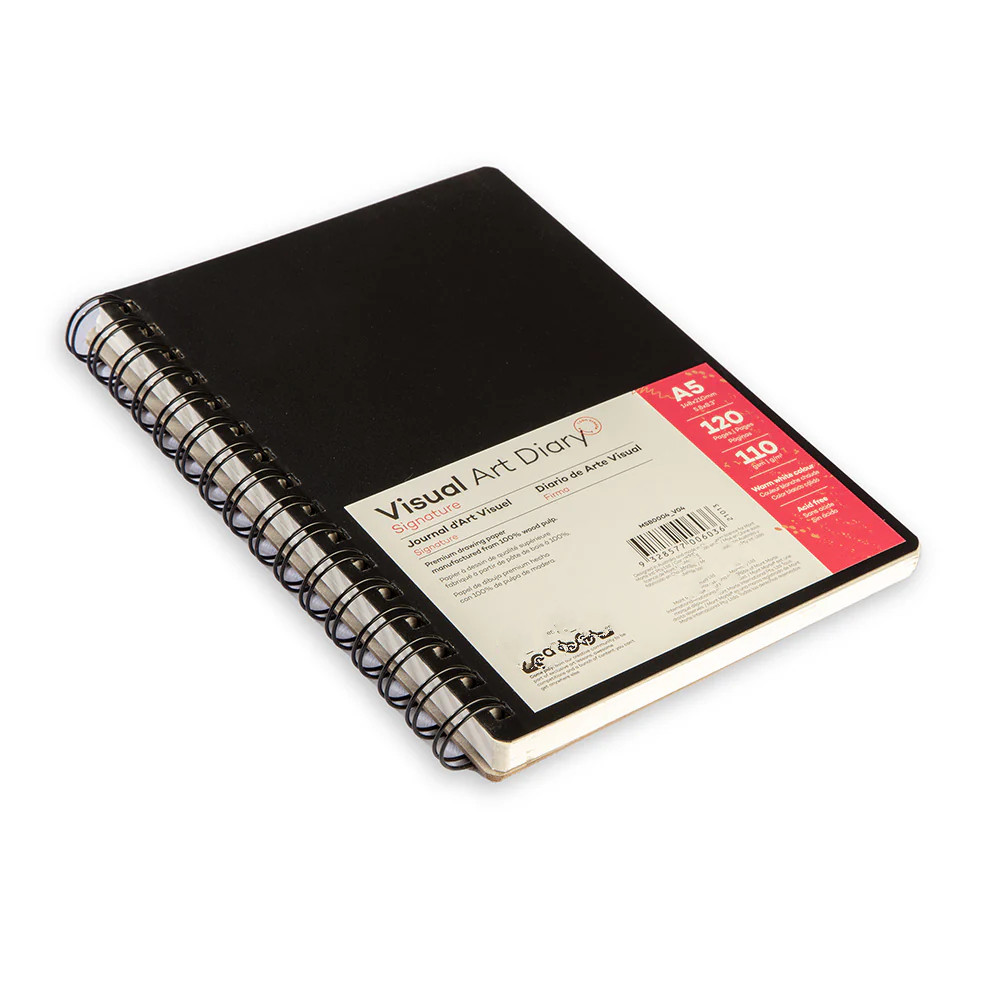 Picture of PAPERTREE Visual Art Diary Signature 110gsm A5 120 Page