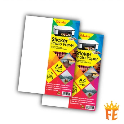 Picture of Sticker Photo print paper A4 20 sheets