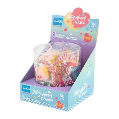 Picture of GuangBo Heart Eraser Combo of 2 Pcs