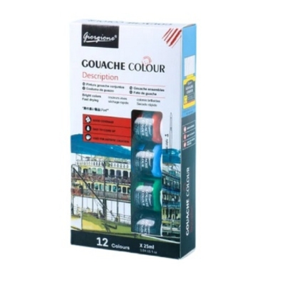 Picture of Giorgione Gouache Colour 12color- 25ml