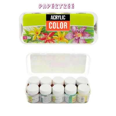 Picture of Fevicryl Acrylic Colours Sunshine Kit 10 Shades