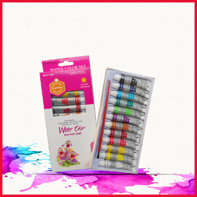 Picture of Keep Smiling Water Colour Paint 12 Colors 12ml