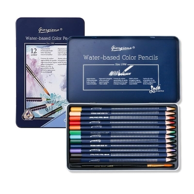 Picture of Giorgione® Watercolour Pencils Tin Set of 12