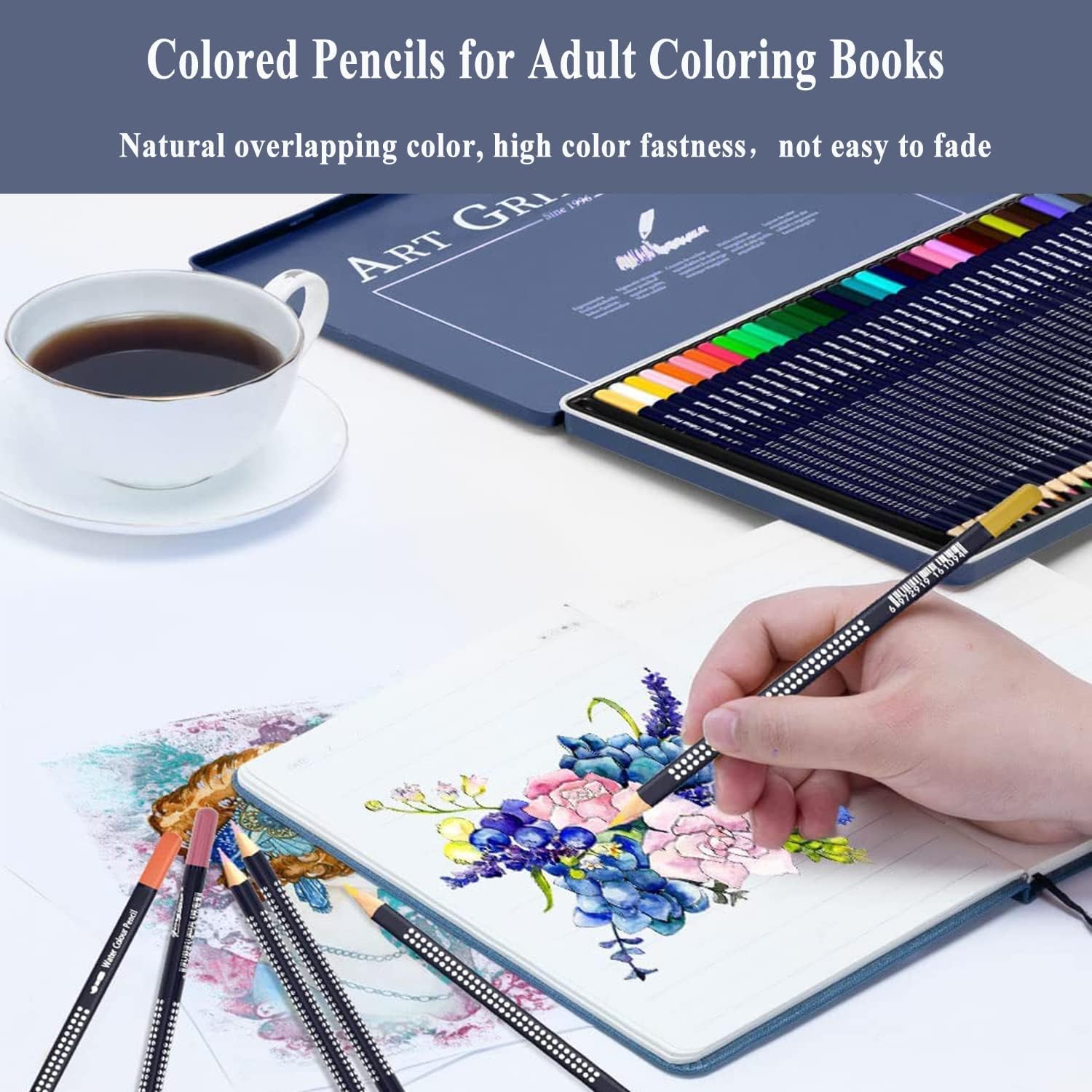 Picture of Giorgione® Watercolour Pencils Tin Set of 12