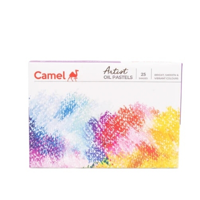 Picture of Camel Artist Oil Pastels  Assorted pack of 25 shades