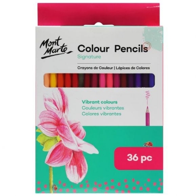 Picture of Mont marte Colour Pencils Signature 36pc