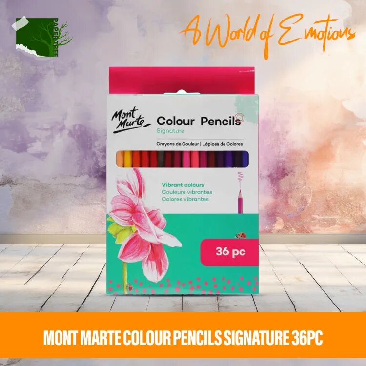 Picture of Mont marte Colour Pencils Signature 36pc