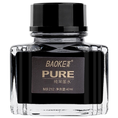 Picture of BAOKE MS212 Pure Fountain Pen Refill Ink 40ml Black