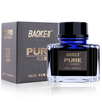 Picture of BAOKE MS211 Pure Fountain Pen Refill Ink 40ml Blue