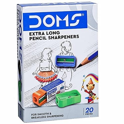 Picture of Doms Non-Toxic Pencil Sharpener- Pack of 20 Pieces
