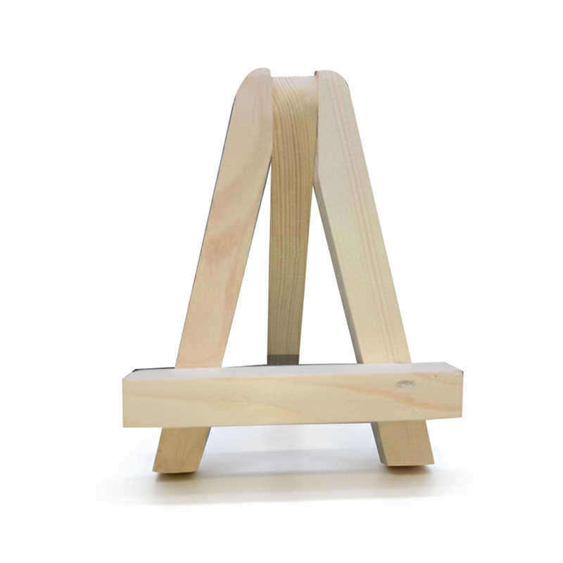 Picture of Canvas Stand, Mobile Mini Display Easel Wooden & Plastic for Mobile , Books or Canvas