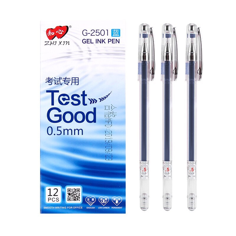 Picture of Test Good Gel Pen 0.5 mm Blue 12 pcs