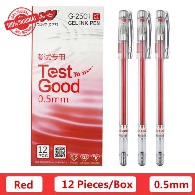 Picture of Test Good Gel Pen 0.5 mm RED 12 pcs