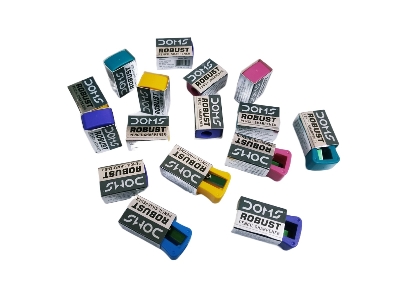 Picture of Doms Pencil Sharpener Jar Robust 25 Pcs