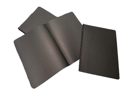 Picture of Papertree Black Pages Note Book  A5 size