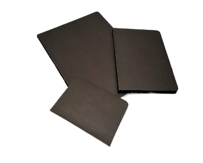 Picture of Papertree Black Pages Note Book  A5 size