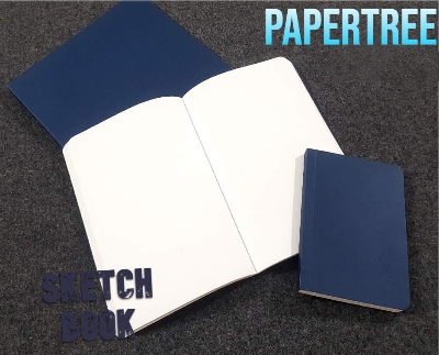 Picture of PAPERTREE Sketch Book A5 Size Handy sketch note Book - Neavy Blue