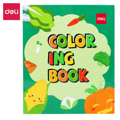 Picture of Deli EN049 Coloring Book Drawing Book For School Supplies 250*176mm,12sheets