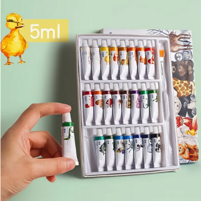 Picture of Maries Watercolor Paint Set 5ml of 24 Assorted Colors for Students, Beginners and Professional