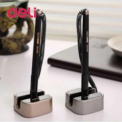 Picture of DELI E6796 BLACK DESK PEN STAND