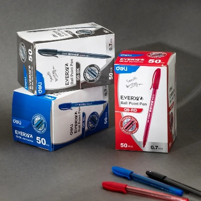 Picture of Deli EQ9-BK Ball Point Pen 50pcs Black