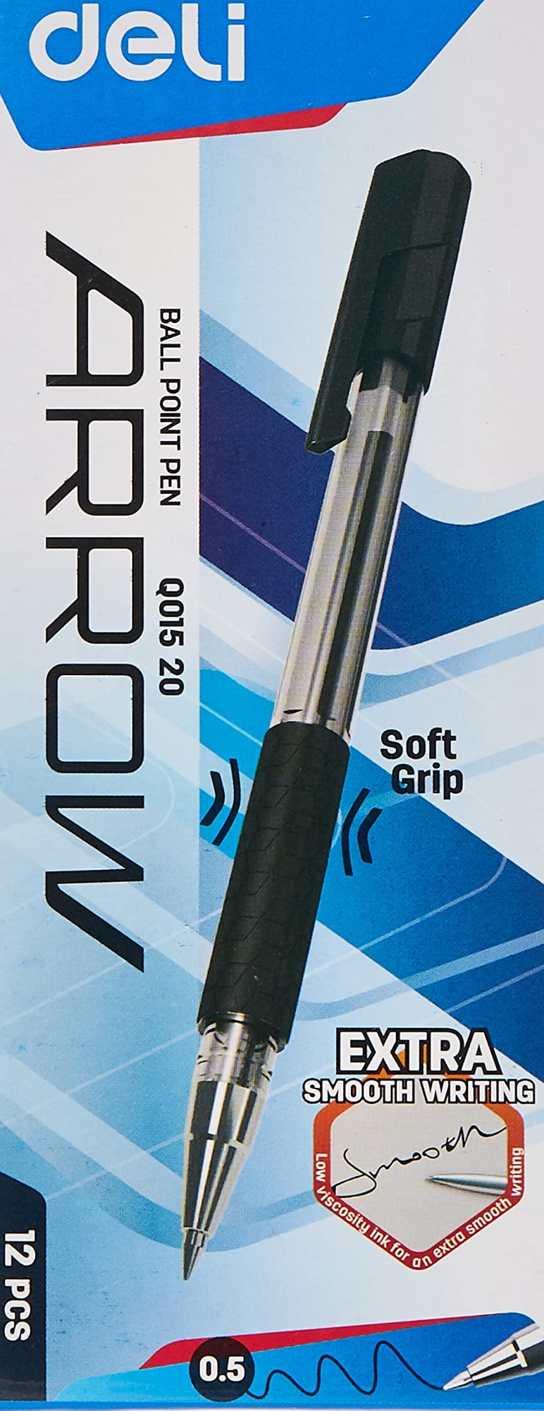 Picture of Deli EQ01520 Ball Point Pen 12 pcs