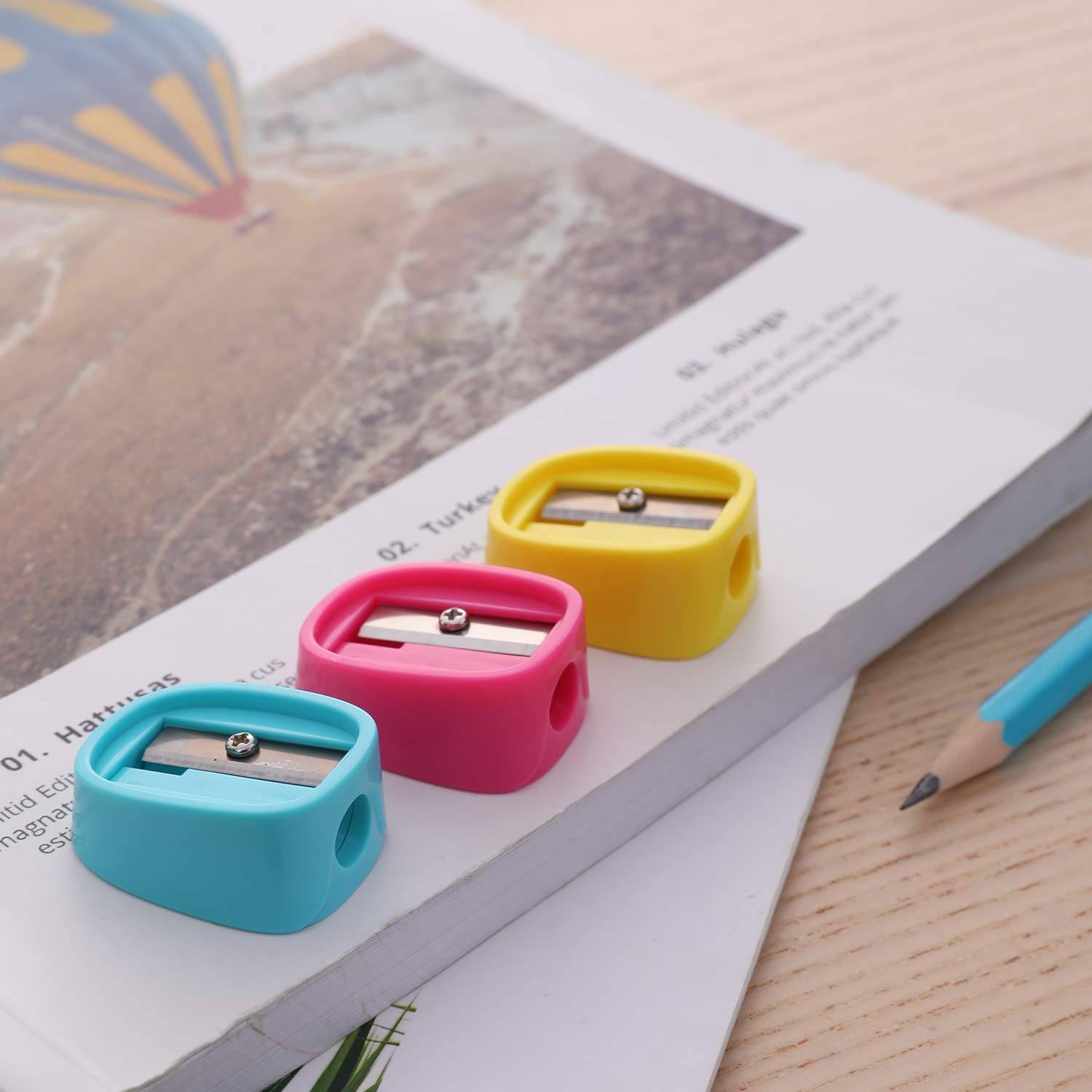 Picture of Deli ER00803 Pencil Sharpener 3Pcs