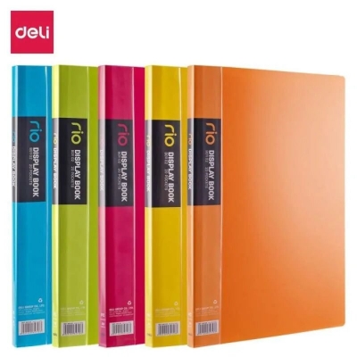 Picture of Deli EB01102 Office Display Book Fc Size 20 Pocket
