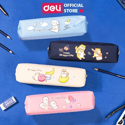Picture of Deli 67102 Fruit Pet Square Pencil Case