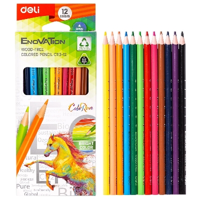 Picture of Deli EC113-12 Colored Pencil 3.0mm