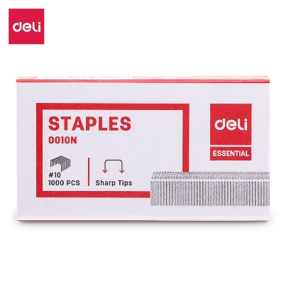 Picture of Deli E0010N No.10 Staples - 2 Pack