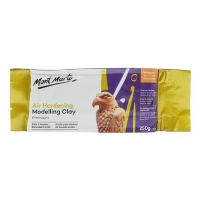 Picture of Mont Marte Air Hardening Modelling Clay Terracotta 250 gm