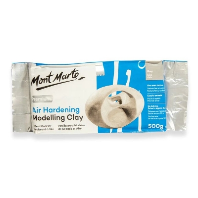 Picture of Air Hardening Modelling Clay Premium 500g Grey