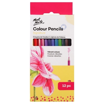 Picture of Mont Marte Color Pencils 12pc