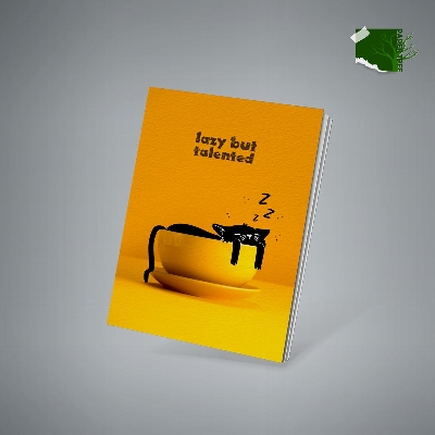 Picture of Papertree Premium Ruled Note Book (Lazy But Talented)