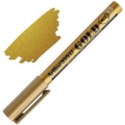 Picture of Artline 999XF Metalic marker 0.8mm - Gold