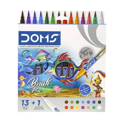 Picture of DOMS Brush Pen 14 Shades (13+1)