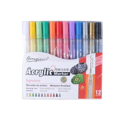 Picture of Giorgione Professional Acrylic Marker 12 Pcs