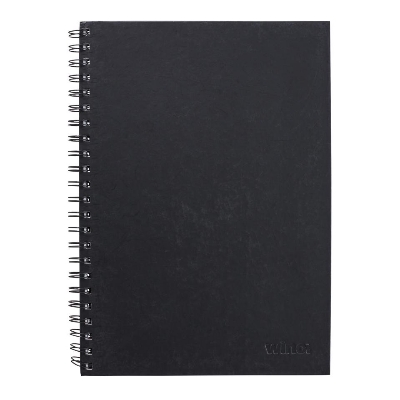 Picture of Black note book Sketch Pad A5 (Side Spiral)