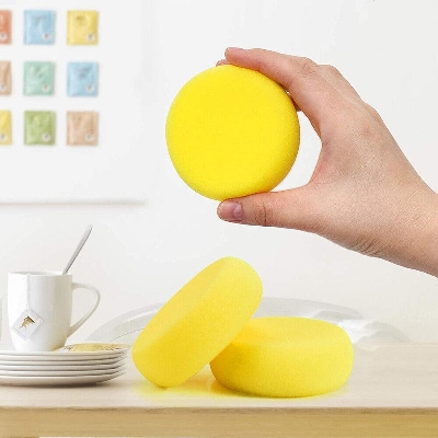 Picture of Round Painting Sponge Artist Watercolor Sponge Handicraft Drawing Supplies  01 PCS