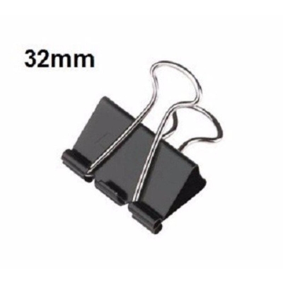Picture of Binder Clips Metal paper clips - 12 Pcs 32mm